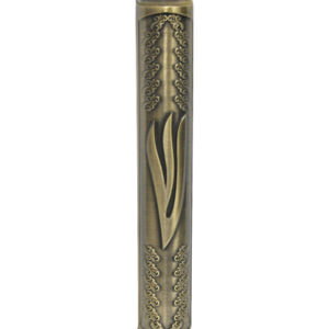 BS BRONZE MEZUZAH 15 CM "SHIN"
