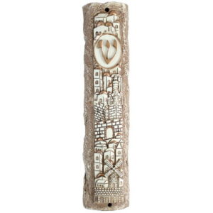 מזוזה מדמוי אבן, גובה 15  15 ס"מ