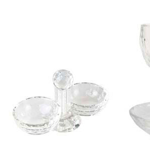 Salt Paper, Candle Holders & Goblet Set